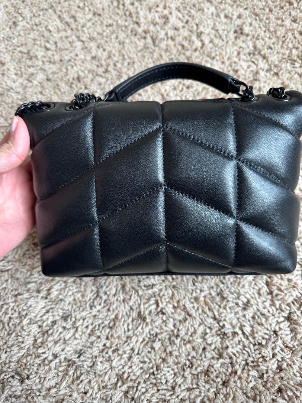 New toy puffer bag. Adjustable chain straps. - Picture 7 of 14